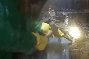 蚌埠消防水池堵漏施工视频