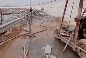 蚌埠公路钻孔施工